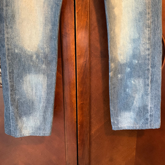 Levi's Stonewash Button Fly 501 Jeans 30/28 - Picture 3 of 8